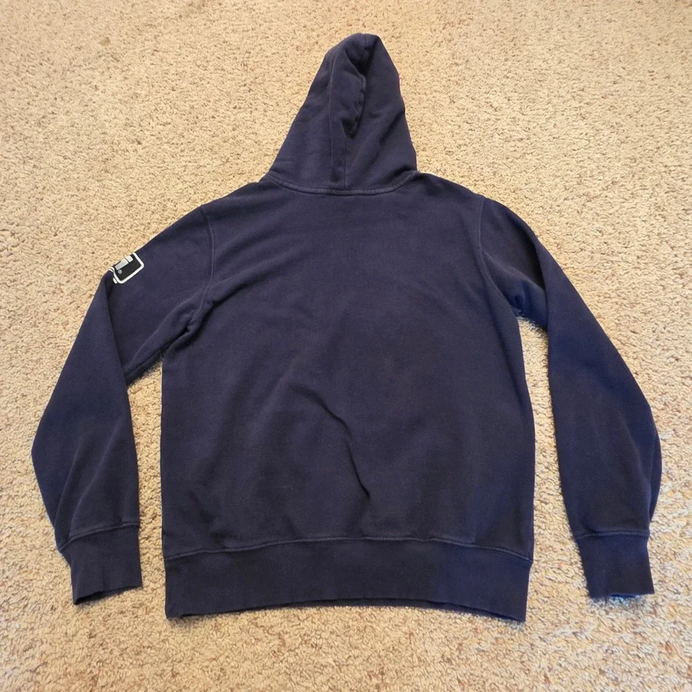 The North Face Steamboat Springs Resort Hoodie Mens Small Navy Blue Pullover